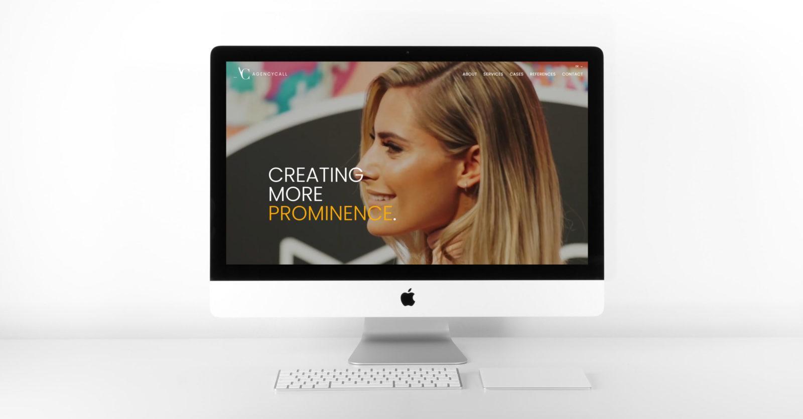 Webdesign Vorschau: Agencycall