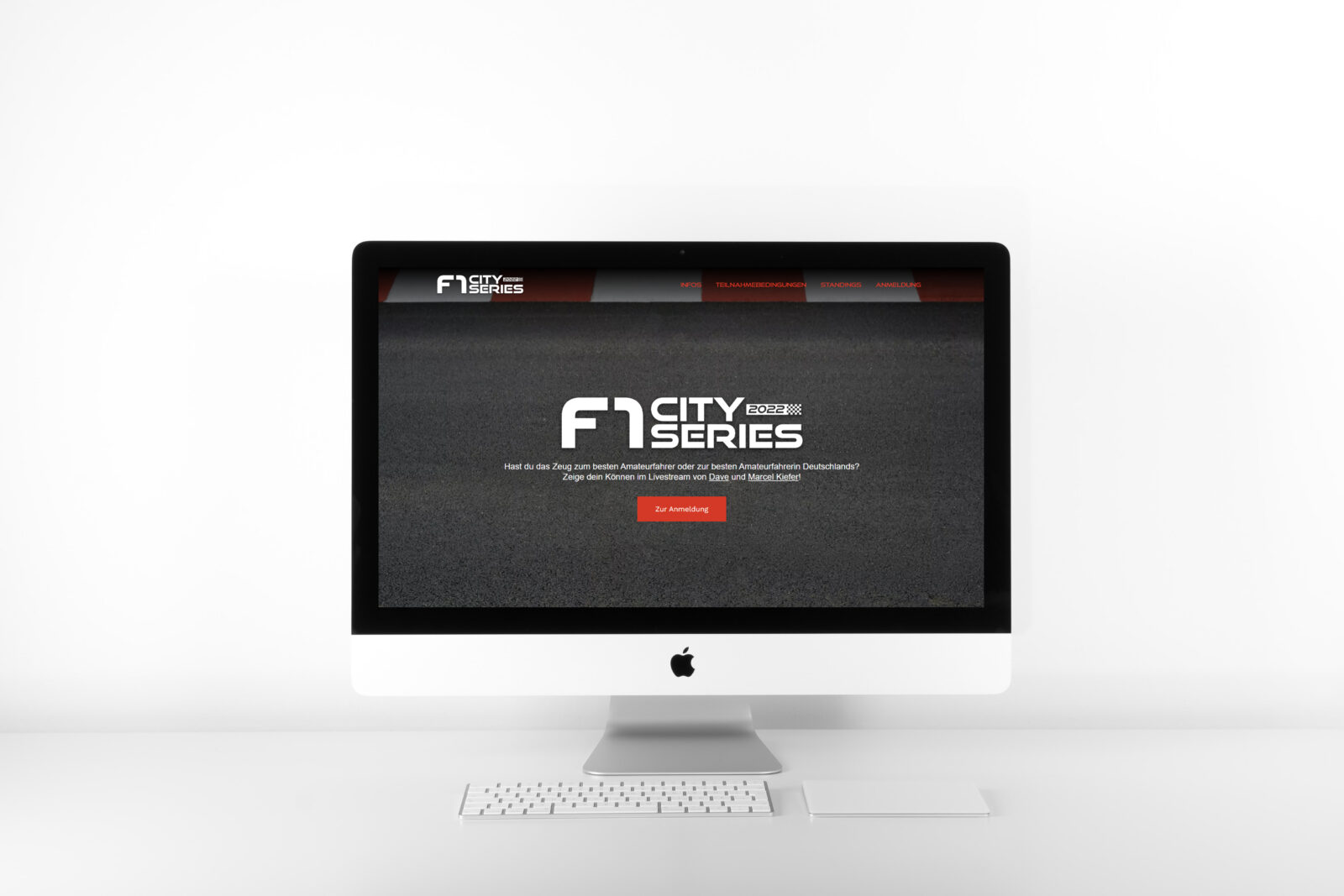 Webdesign Vorschau: F1 City Series