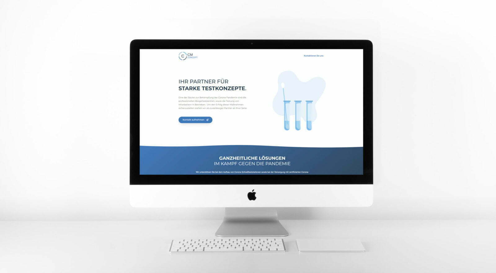 Webdesign Vorschau: CM-Concept