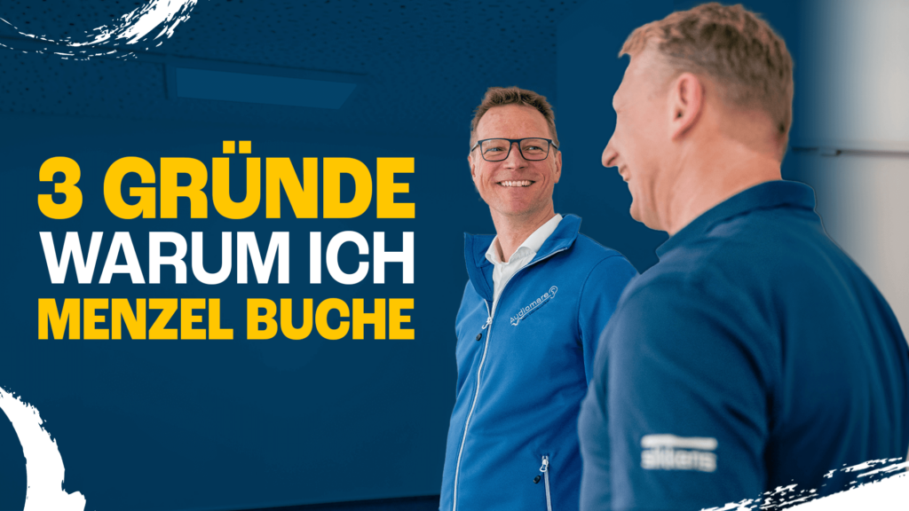 3 Gründe warum ich Menzel buche - Social Media Referenz